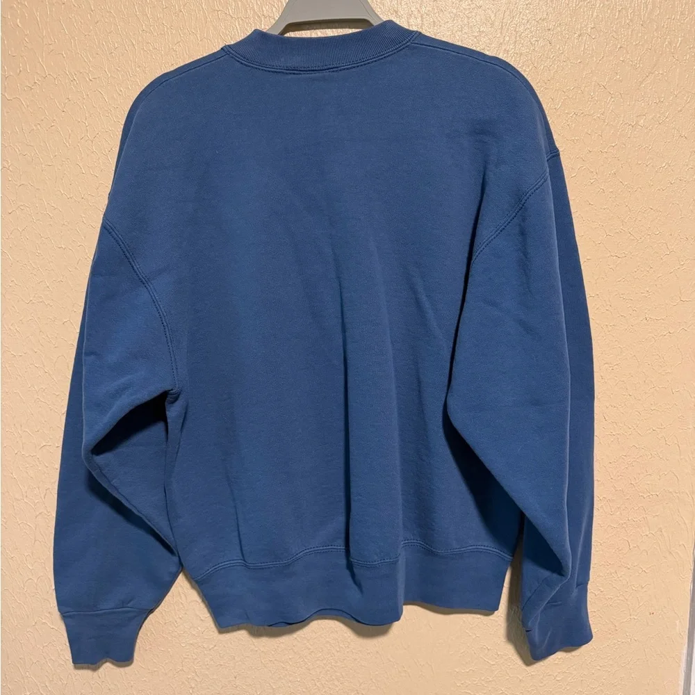 Polo Ralph‎ Lauren Blue Crewneck Sweater With logo Size Large Pullover